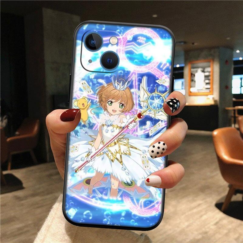 Чехол для телефона TR7 C-Cardcaptor S-Sakura Shell для OPPO A40 A60 A80 A15 A16 A16K A12 A17 A17K A54 A54S A53 A53S A55 A56 A57 A98 F23