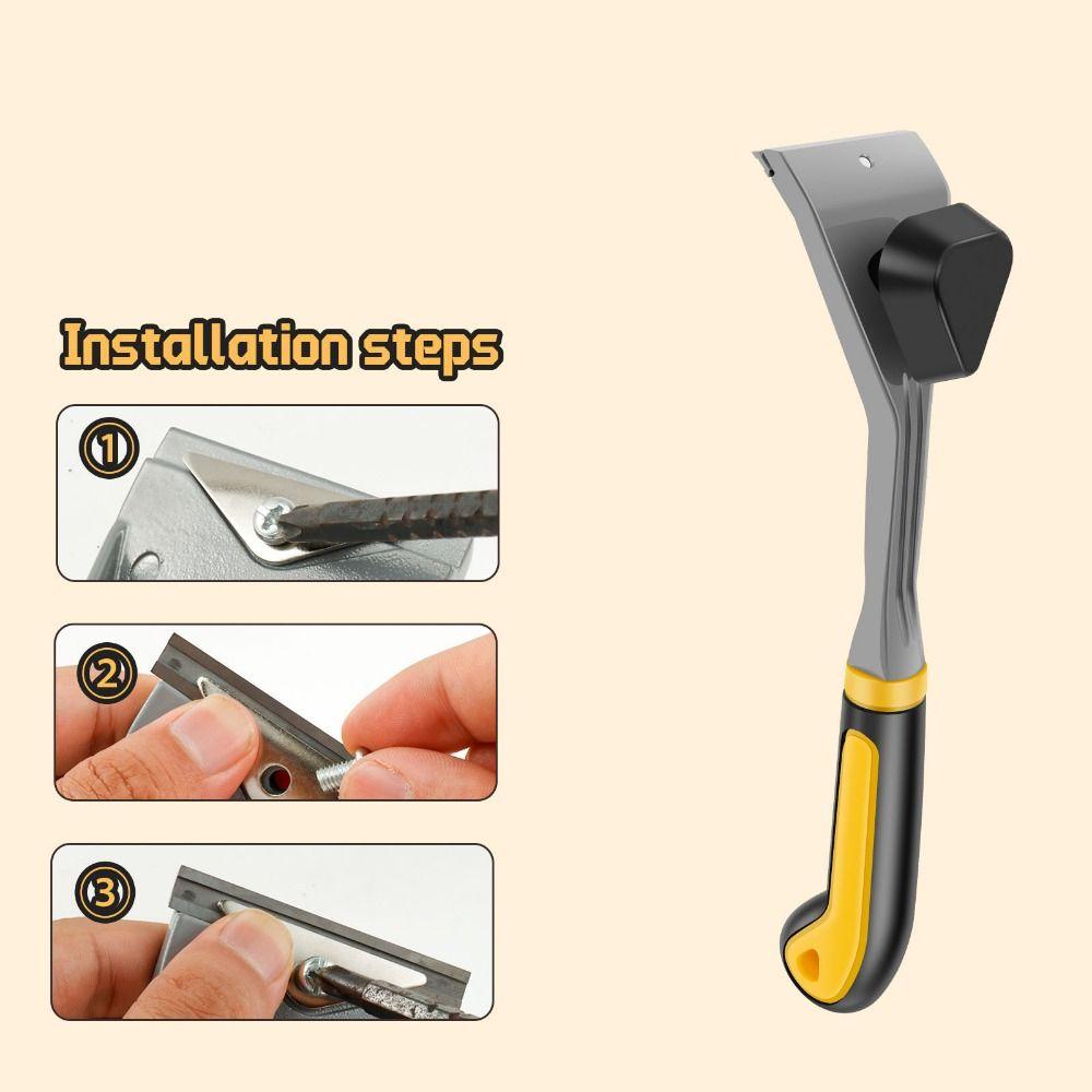 Противоскользящая лента для удаления краски, карбидная шпатлевка, скребок для краски, инструмент для соскабливания бетона