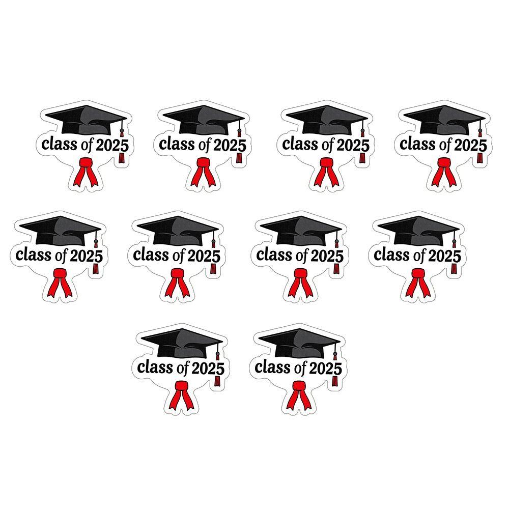 10 шт. эмалевая брошь на выпускной своими руками 'Выпуск 2025' бирка для студенческого рюкзака студенческий сувенир