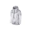 Reflective Panel Hooded Jacket Women Jackets White AT1129-095