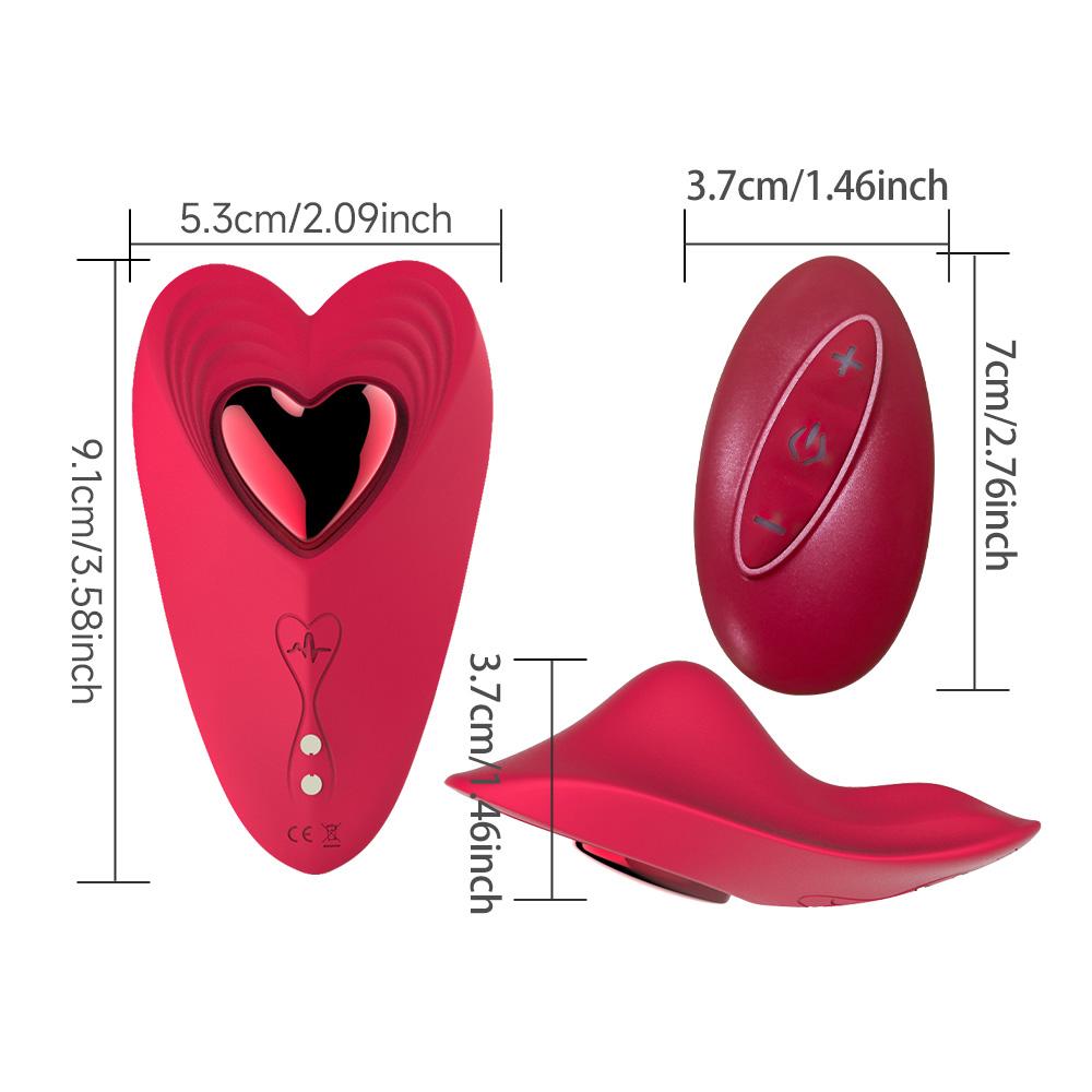 Portable Magnetic Suction APP Remote Control Female Wearable Silicone Vibrator Clitoral Nipple Stimulator Masturbator Female Adult Sex Toys Waterproof