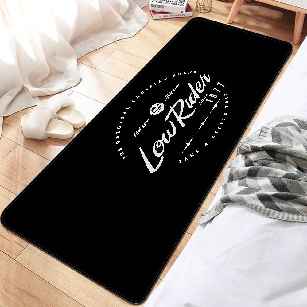 Lowriders Racing Entrance Door Mat Nordic Style Bedroom Living Room Doormat Home Balcony Anti-Slip Modern Home Decor