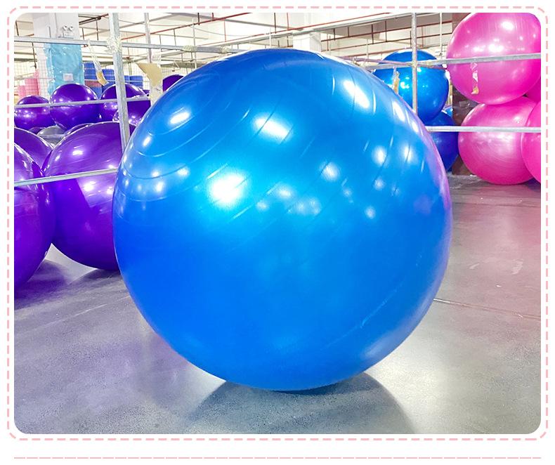 Новый утолщенный большой мяч-пончик для йоги 55 см для домашнего фитнеса