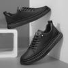 Genuine Leather Men Casual Shoes Lightweight Sneakers Breathable Sports Shoes All-match Outdoor Skateboard Footwear Treking Shoe