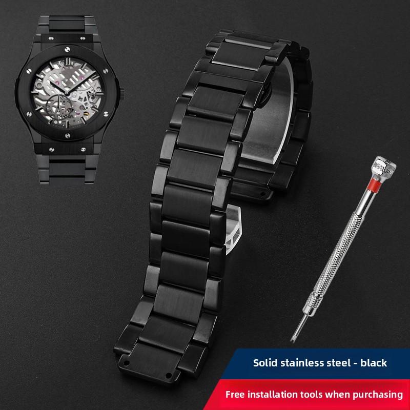 27x19 24x17 21x13 Металлический ремешок для Hublot Yubo BIG BANG Classic fusion Мужской Женский ремешок для часов Цепочка для часов из нержавеющей стали Бесплатные инструменты
