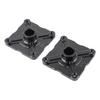 2pcs 23 Tooth Spline 4 Stud Wheel Rear Axle Hub Fit for 110CC 150CC Quad Bike ATV Dune Go Kart