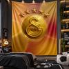 Настенный Гобелен с Принтом Galatasaray FC Ткань для Гостиной Спальни Домашний Декор
