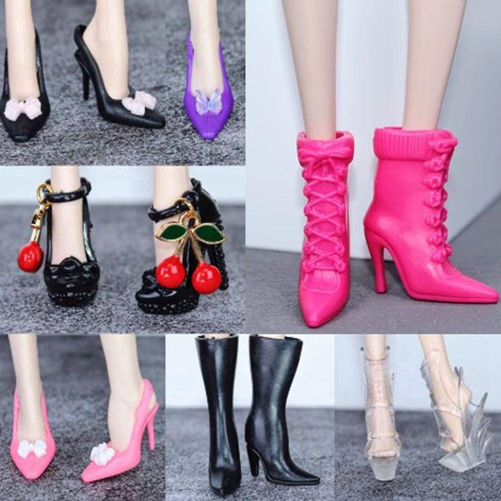 Original High Heels Shoes 30cm Figure Doll Sandals High Quality Doll Accessories Doll Accessories