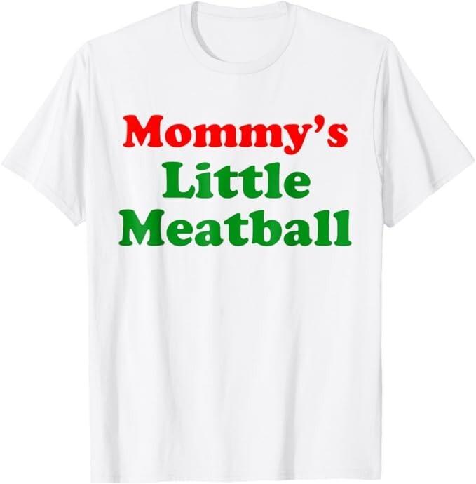Couple Mommy's Little Meatball - Daddy's Little Meatball T-Shirt