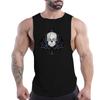 Four Seasons Adult Men'S Fitness Outdoor Crew Neck Vest Spades A Pattern 2d Printed Breathable Quick Drying Sleeveless Shirt