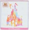 Disney 40th Anniversary Washcloth Disneyland Special Goods Hand Towel Dream-Go-Round
