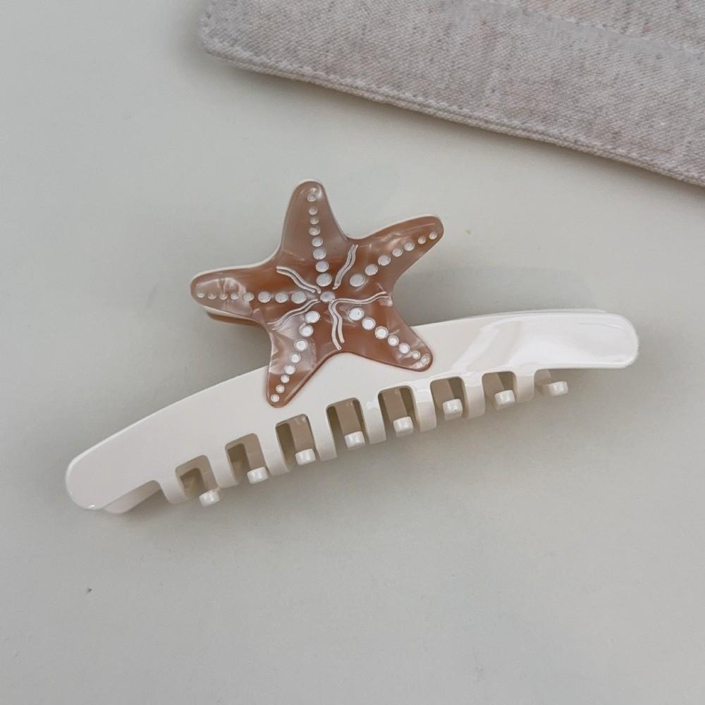 Non-Slip Starfish Hair Claw Clip Ocean Style Hair Accessories Sweet Hair Barrettes For Girls