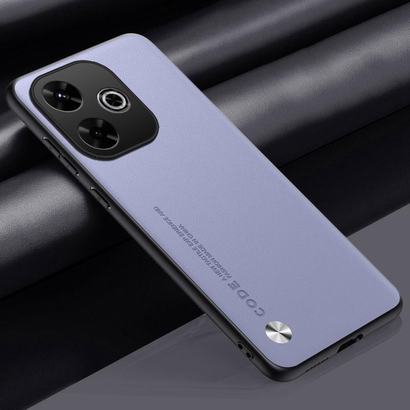 Роскошный чехол из искусственной кожи для Xiaomi Redmi 13 4G 13C 5G Redmi13 C, задняя крышка, матовый силиконовый защитный чехол для телефона Poco M6 4G