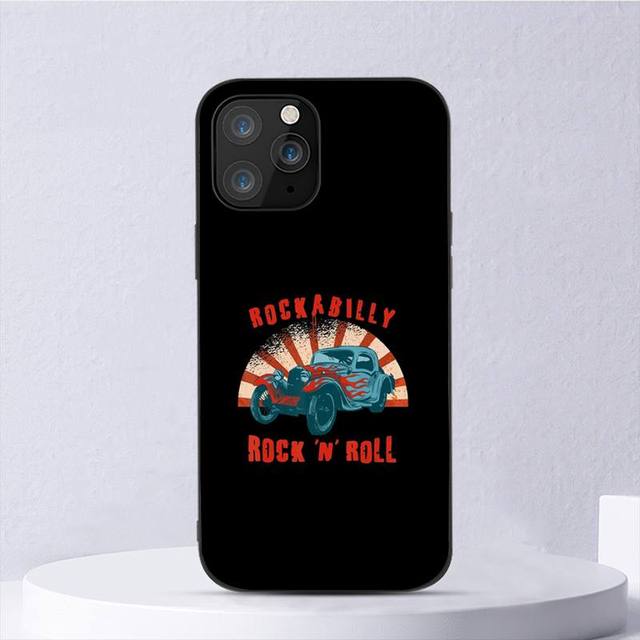 Чехол для телефона в стиле рок-н-ролл в стиле старой школы для Iphone 11 12 Mini 13 14 Pro Xs Max X 8 7 6s Plus 5 Se Xr Shell