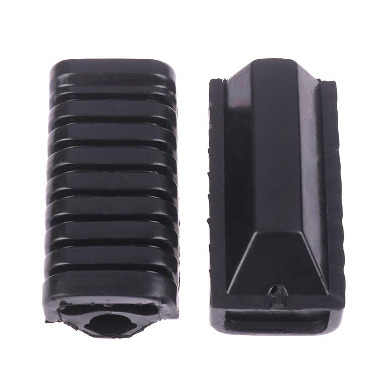 2Pcs/Pair Motorbike Foot Peg Rubber Nonslip Footrest Pedal Foot Peg Cover Set For Wy125 Motorcycle Foot Peg Accessories