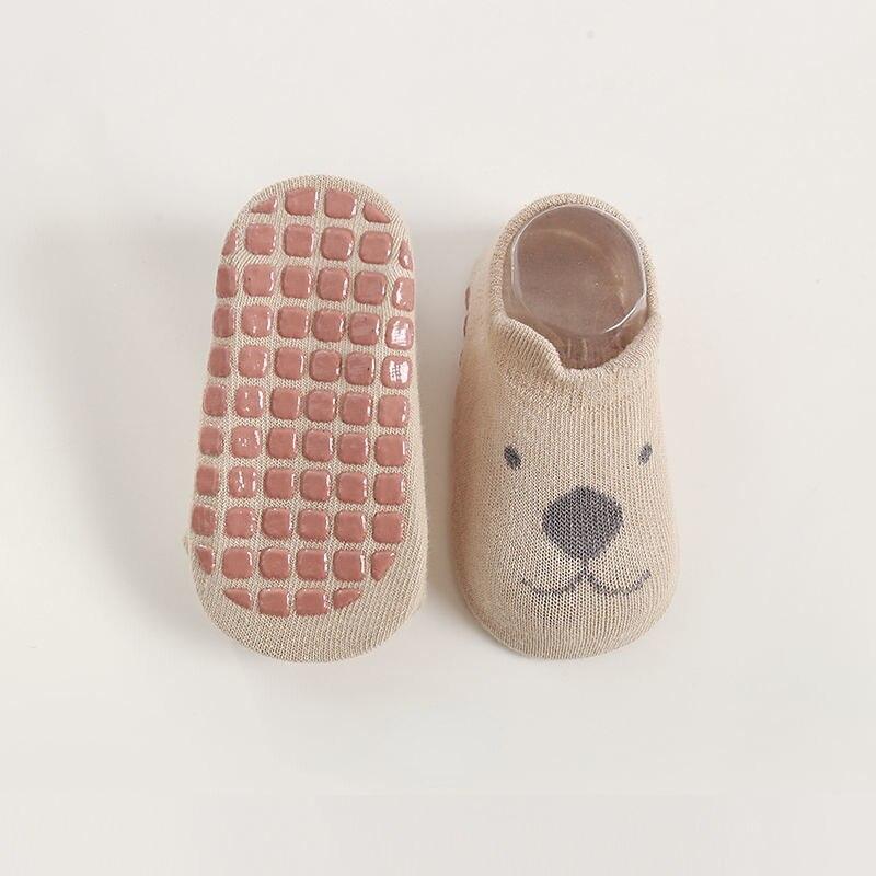 1 пара детских носков, милые короткие носки до щиколотки с героями мультфильмов для маленьких мальчиков и девочек, весенне-летние тонкие нескользящие носки-тахо для От 0 до 5 лет