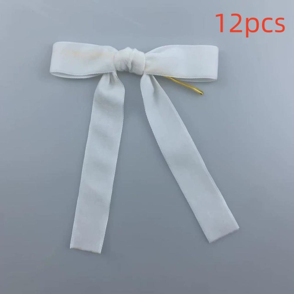 Vintage Velvet Ribbon Bows Home Decor Velvet Christmas Bows Christmas Tree Ornaments Hair Rope