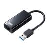 SANWA SUPPLY Адаптер USB к LAN 3.2 (черный) USB-CVLAN1BKN