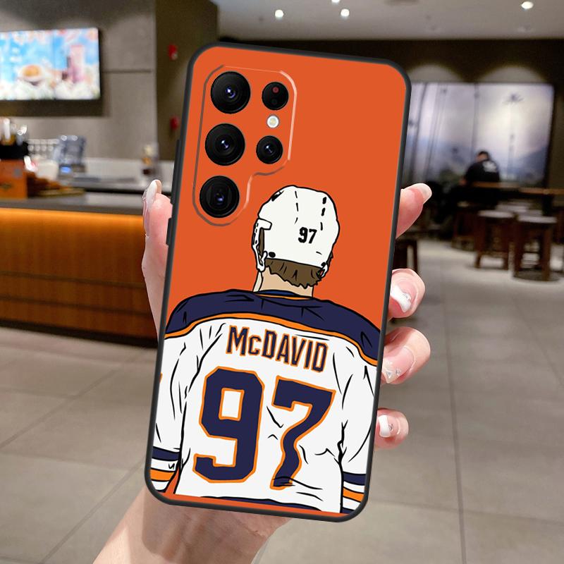 Hockey 97 Cover For Samsung Galaxy S22 S23 Ultra Note 20 S8 S9 S10 Note 10 Plus S21 S20 FE Back Case