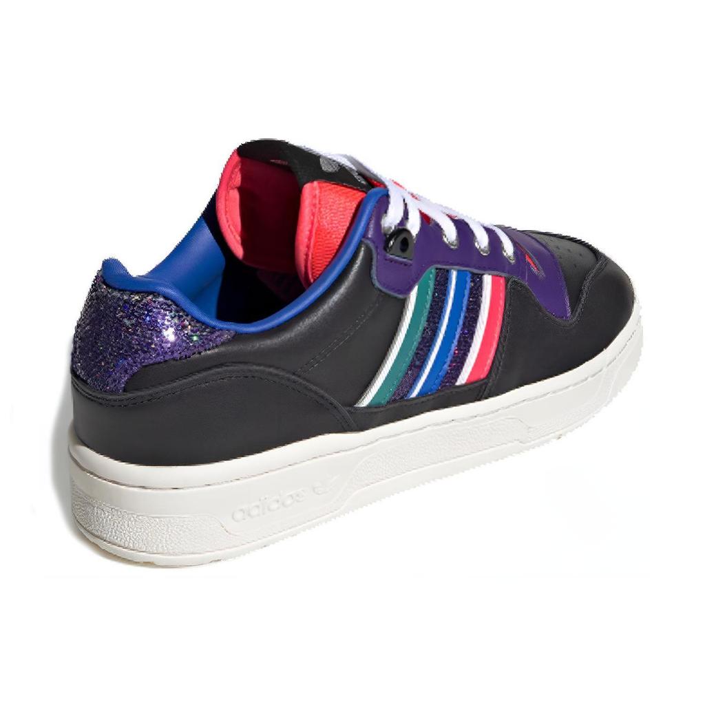 adidas Rivalry Low 'Черный Фиолетовый Красный' Женские FW9618