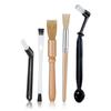 LOYELEY Coffee Machine Cleaning Brush, Professional Espresso Brush Kit, Easy-to-Clean, Convenient 5-Piece Set