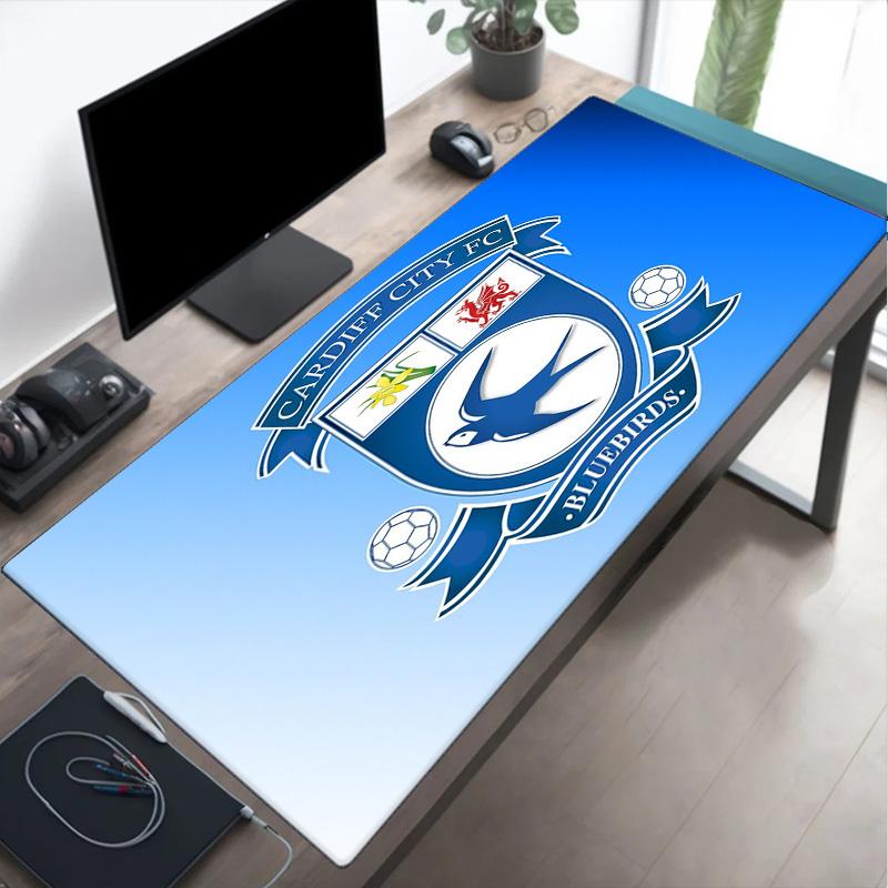 Cardiff City Afc Crest Mouse pad Mouse pad, Gaming Mouse Pad, keyboard pad, Desk Decor for computer notebook Fan Gift Birthday Gift