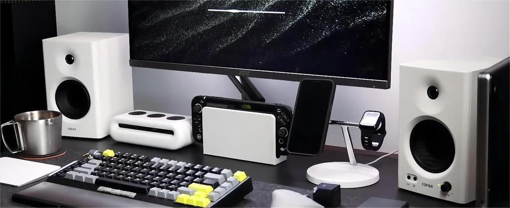 Edifier MR4 42W монитор с высоким звуком ПК DTM проводной внешний динамик для студии TRS разъем для наушников 2 белый динамик, 4-дюймовый среднечастотный динамик, качество,