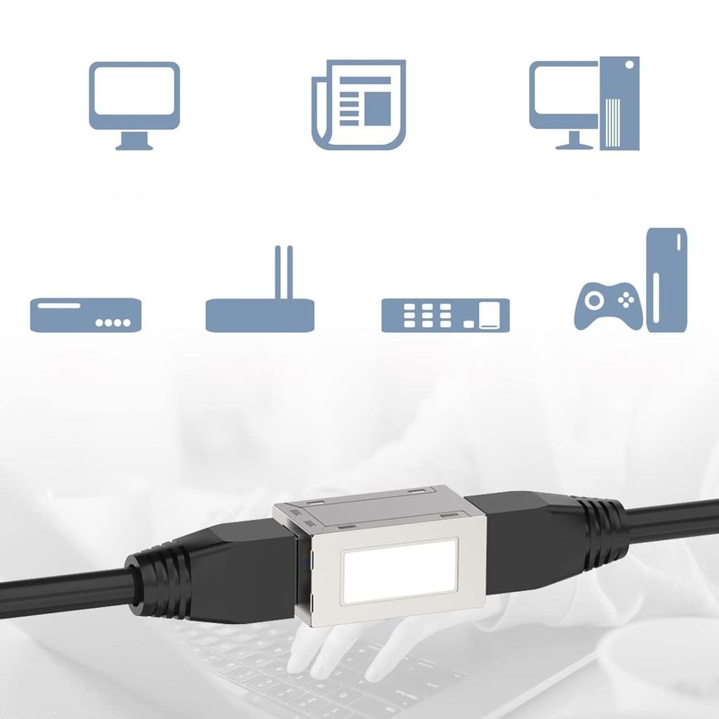 Keystone connector RJ45 socket Cat.6A LogiLink metal network connector Mini