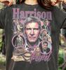 Harrison Ford Vintage Actor Retro 90s Graphic Comfort Colors® Tshirt, Classic Cinema Fan Gift Aesthetic Streetwear Tee