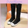 Canvas Sneakers Women Casual Slipon With Side Zipper For Spring Fashion