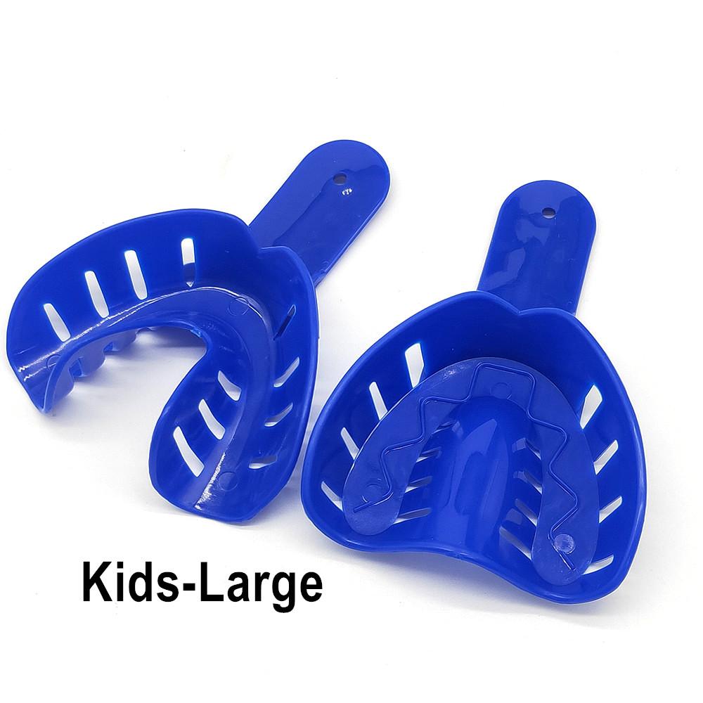 12 шт./компл., стоматологические слепочные лотки, пластиковые стоматологические центральные материалы, держатель для зубов, инструменты для ухода за полостью рта для взрослых и детей