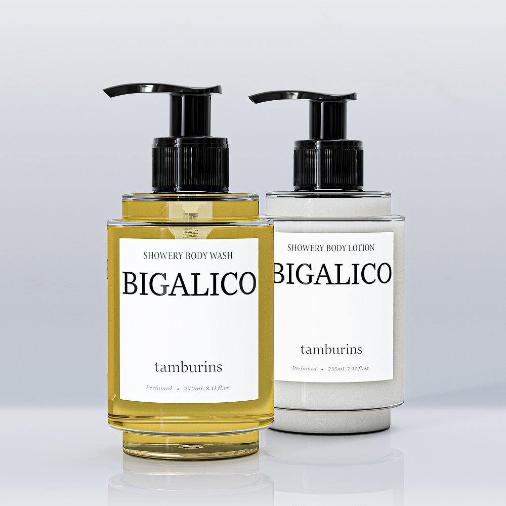 TAMBURINS Набор из двух средств для душа: гель для душа 240 мл и лосьон 235 мл (Выберите 1)