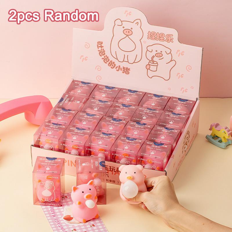 Забавная фигурка капибары с выдуванием пузырей, сжимаемая игрушка-поппер, игрушка-антистресс, новинка, розыгрыш, настольная игрушка, игрушка-пищалка для снятия стресса, подарок ребенку