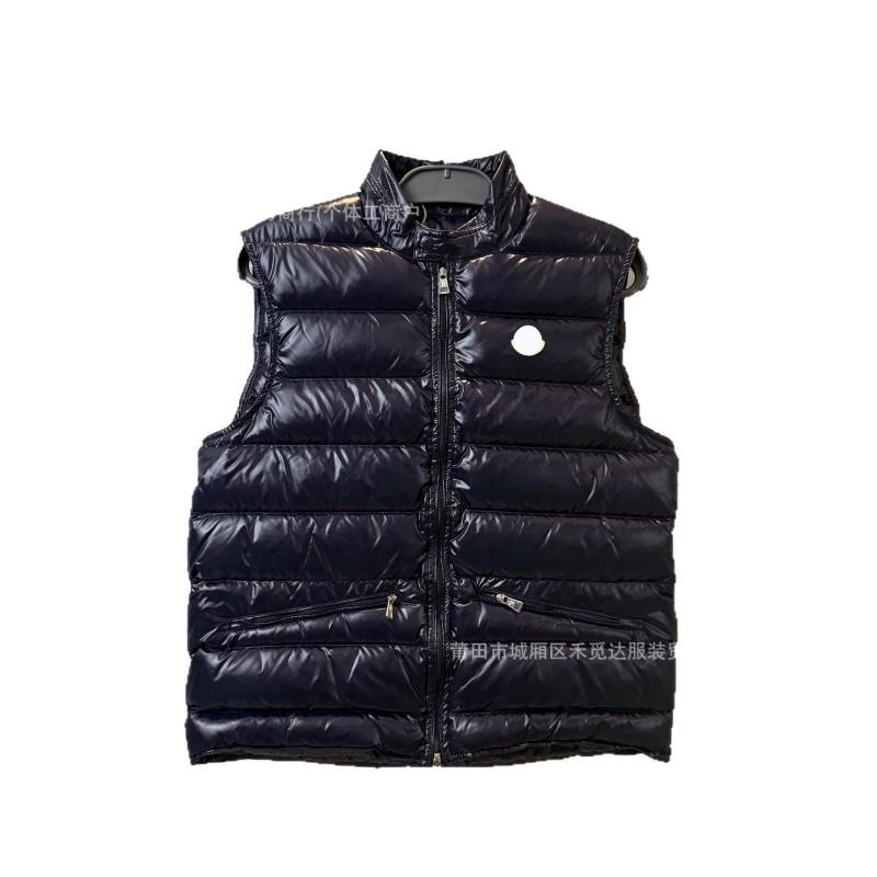 Unisex Stand Collar Down Vest Winter Warm Casual Outerwear Men Women