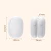 Magnetic split-type hand warmer, mini digital display, USB charging