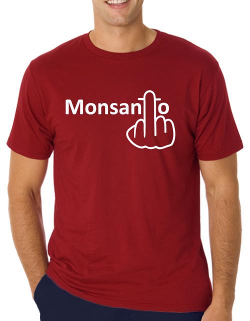 F$#! Monsanto GMO T shirt anti GMOs Organic Vegan Vegetarian Activist