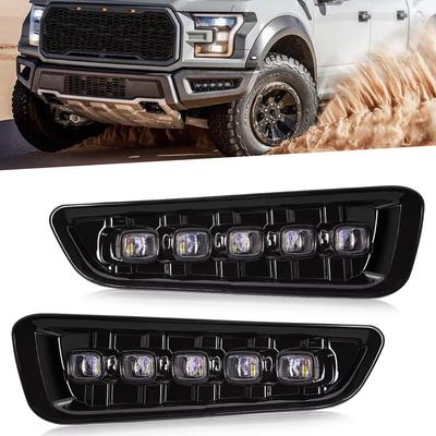 Для Ford Raptor F150 Светодиодные Дневные Ходовые Огни Противотуманные Фары Динамический Поворотник Дневные Огни Автомобильные Аксессуары