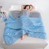 New Cool Silk Ice Cream Summer Quilt Solid Color Printing Air Conditioner Quilt Machine Washable Water Washable Quilt