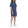 Adidas Originals Short Sleeved Dress Women's Dark Blue (Unisex) Short-Sleeved Dresses FM3278