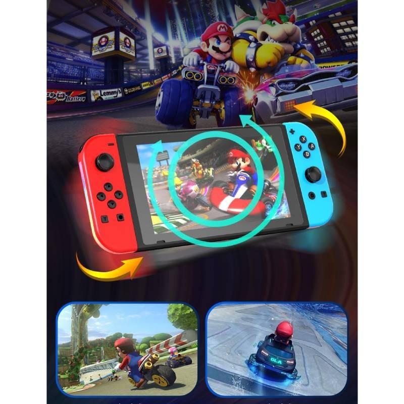 Цветной RGB переключатель Joycon контроллер с яркой вибрацией и чувствительностью к движению