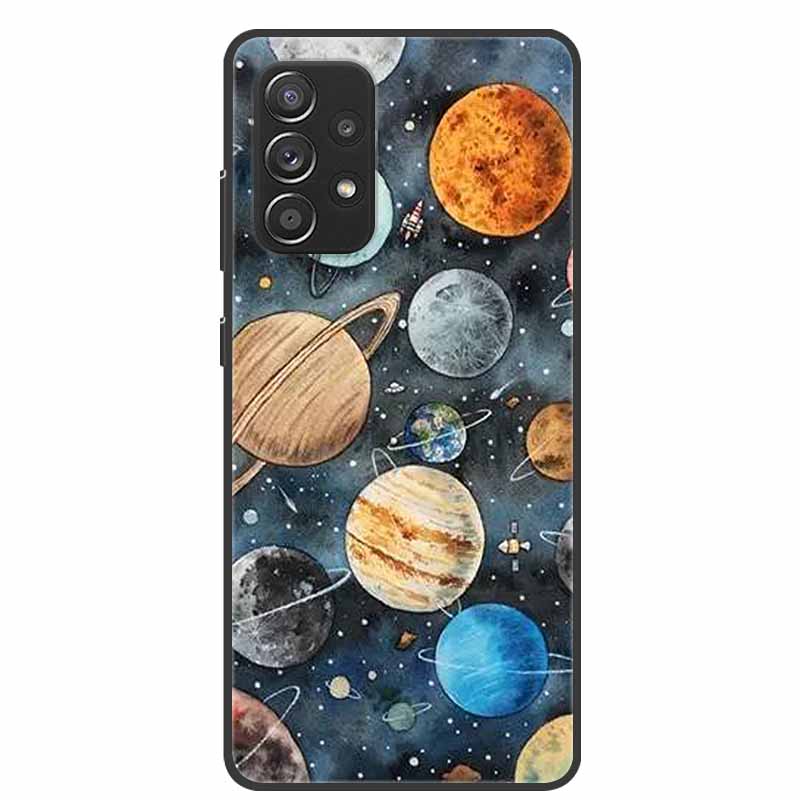 Для чехла Samsung A52s 5G противоударный мягкий силиконовый чехол из ТПУ для Samsung Galaxy A52s 5G чехлы для телефонов A52 S милый мультфильм