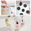 Ceramic Piggy Money Bank Good Luck Golden Beans Container Pig Coins Saving Box  Home Decor
