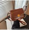 Retro niche underarm bag women's 2025 spring new trendy saddle bag simple commuter shoulder crossbody bag