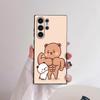 Милый Чехол Для Телефона Bubu Dudu Для Samsung Galaxy S25 S24 S22 S23 Ultra S21 S20 Plus 5G Матовый Нескользящий Полностью Закрывающий Мягкий Чехол