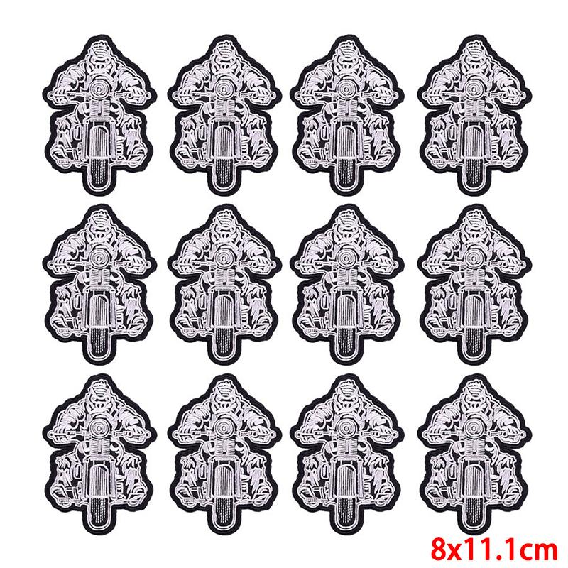 10 шт./лот, оптовая продажа, вышивка, железные нашивки для одежды, нашивки для одежды, куртки, декор, аппликация, принадлежности для шитья