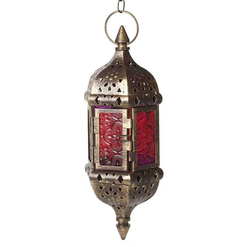 2Pcs Retro Moroccan Candle Holder Hanging Lantern Wedding Celebration Decorative Candlestick