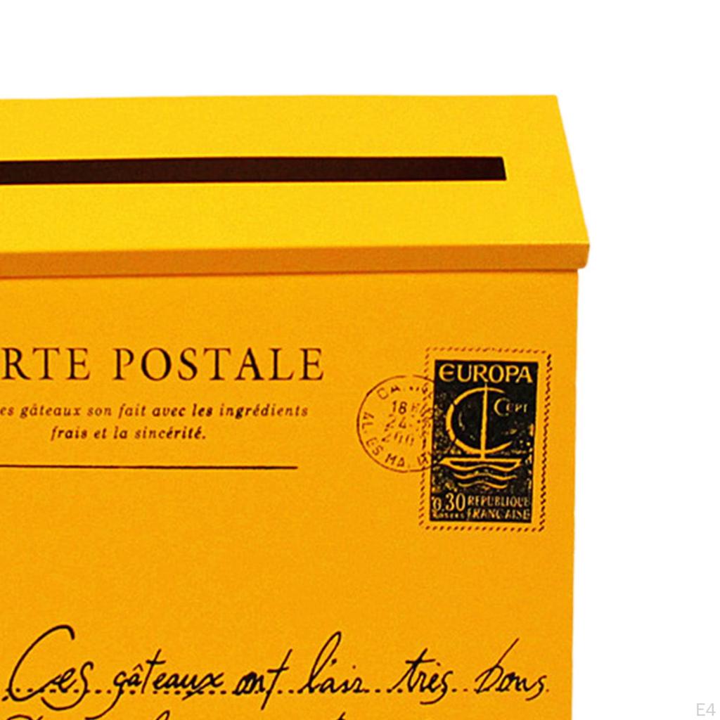 Contemporary Wall Mounted Mailbox for Stylish Outdoor Decor