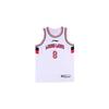 Li Ning CBA Series Professional Basketball Color Block Sleeveless Jersey Men Jersey White AAYTB79-1