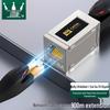 WANJEED Гигабитный экранированный сетевой кабель RJ45 Соединитель 10 шт.