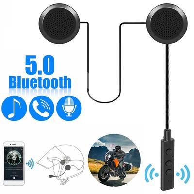 Гарнитура Bluetooth для мотоциклетного шлема BT5.0, беспроводные наушники для езды, помехоустойчивые наушники для мотоцикла, катания на лыжах